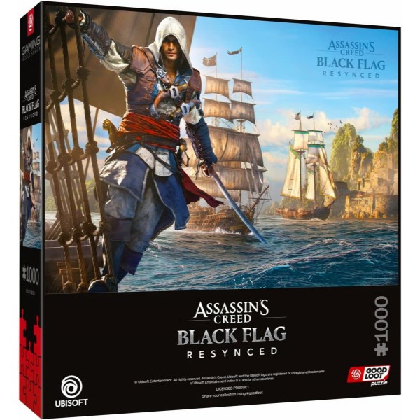 Фото - Пазлы (8+) Good Loot Assassin`s Creed Black Flag Resynced 1000 шт. (5908305251057)